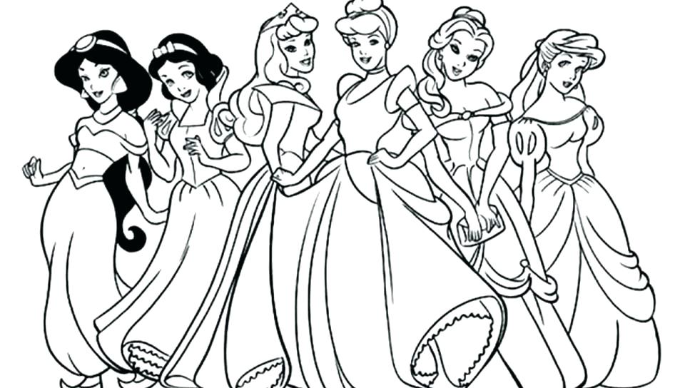 960x544 Belle Coloring Page Belle Printable Coloring Pages Colouring
