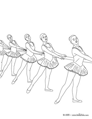 364x470 Dancer Coloring Pages