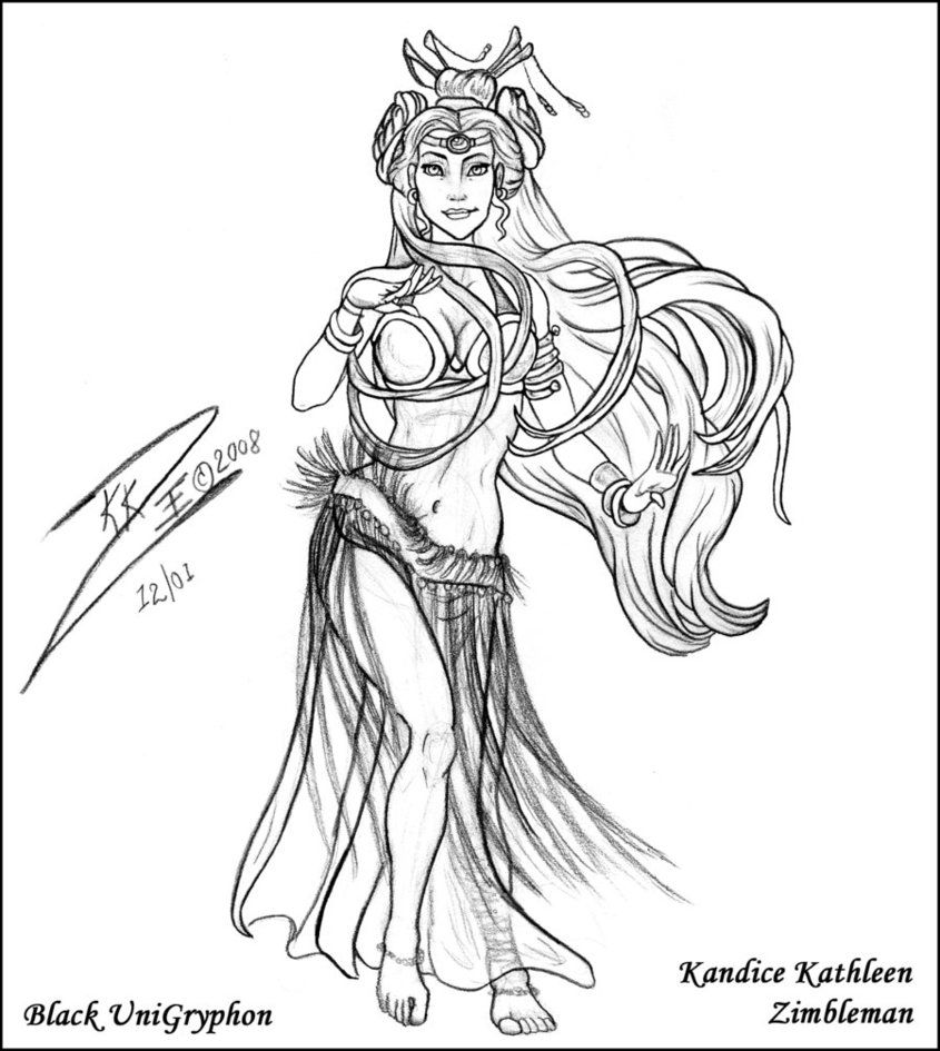 845x945 Belly Dancers Coloring Pages Tribal Belly Dancer Cleaned