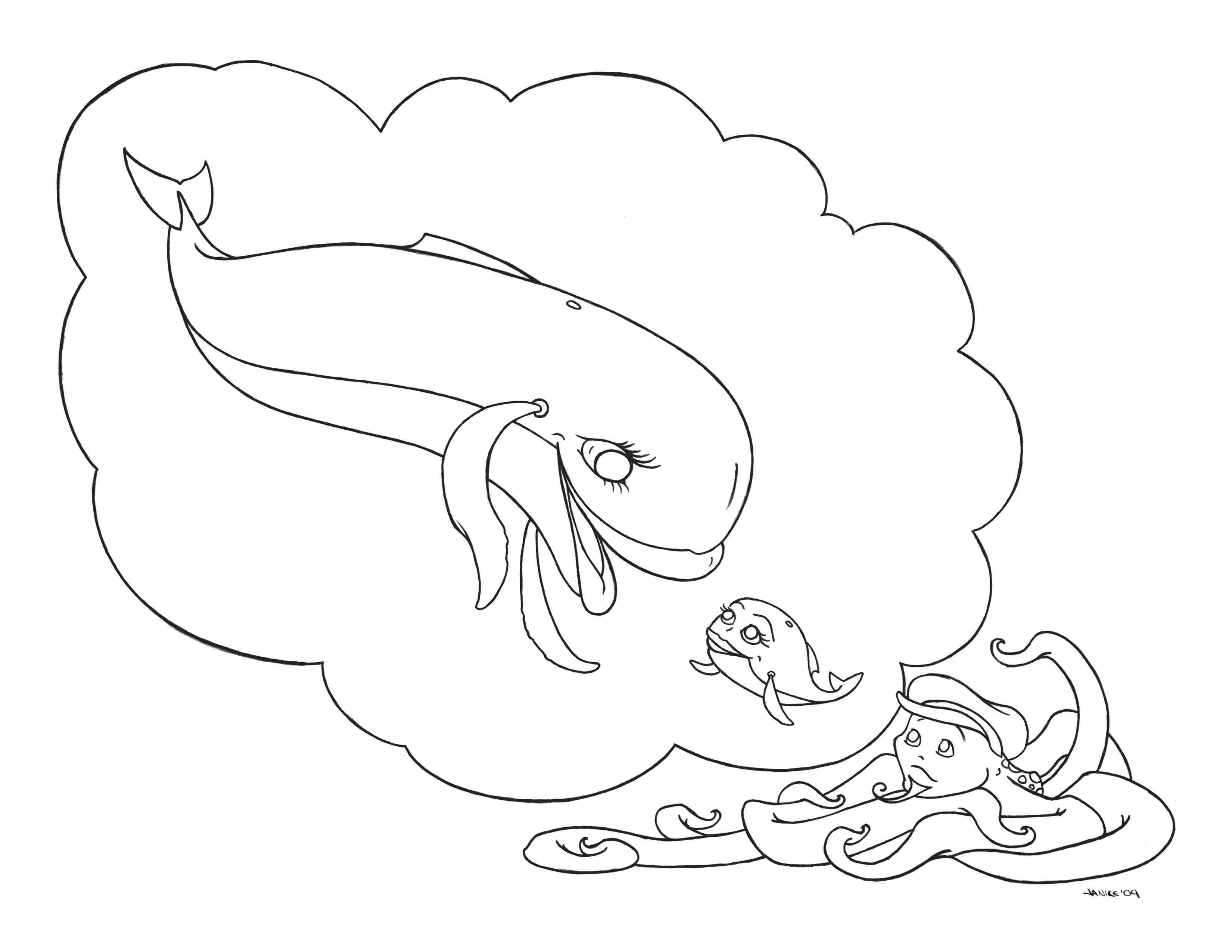 3300x2550 Whale Coloring Pages
