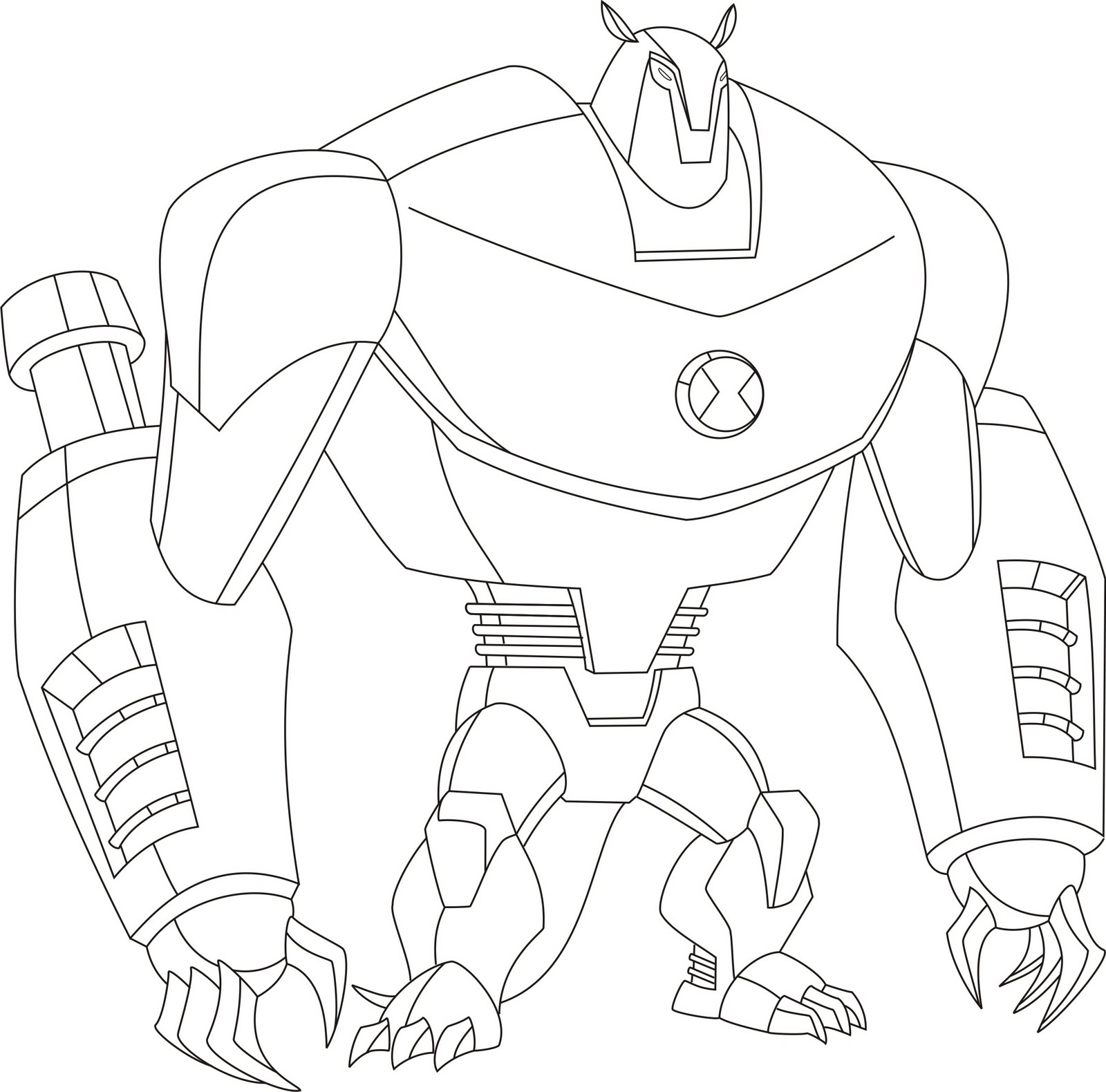 1600x1580 Ben Spider Monkey Coloring Pages Ben Alien Force Coloring
