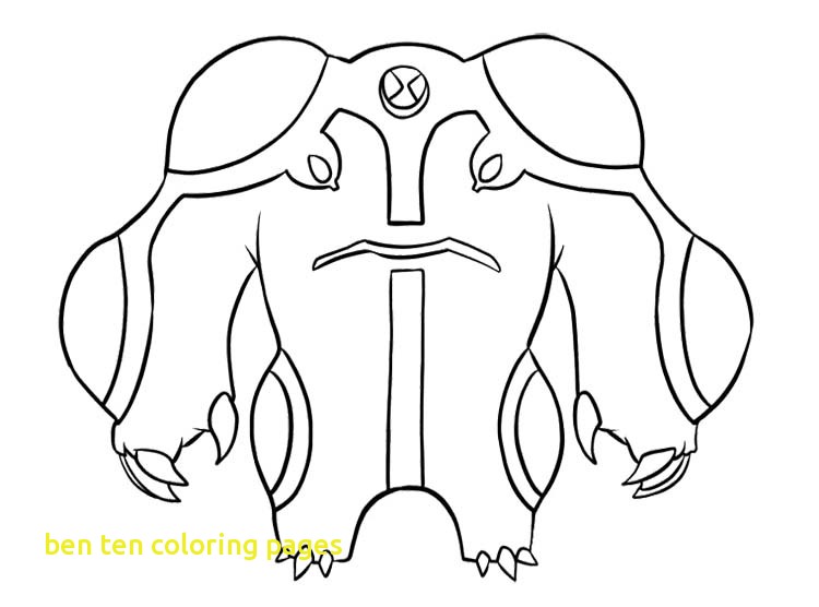750x556 Ben Ten Coloring Pages With Ben Coloring Pages Ultimate