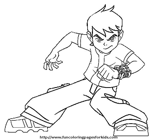 600x543 Ben Coloring Pages