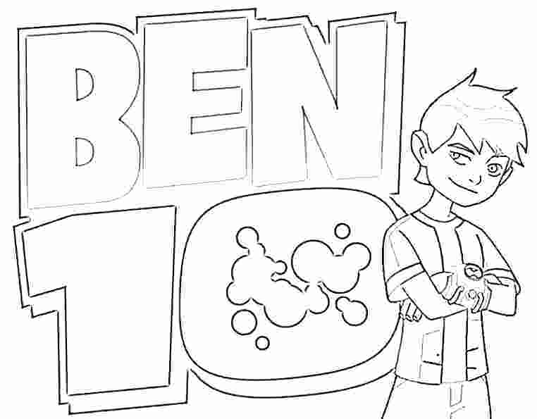762x595 Ben Omniverse Coloring Pages