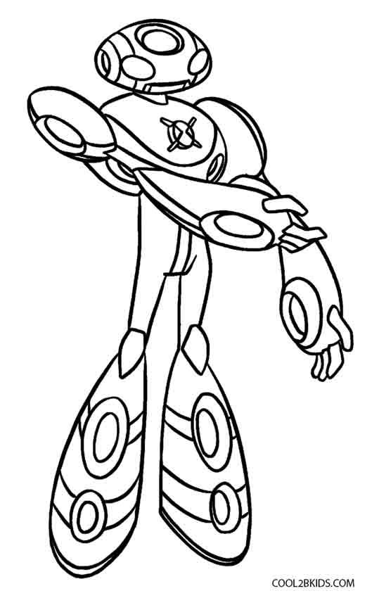 539x850 Printable Ben Ten Coloring Pages For Kids