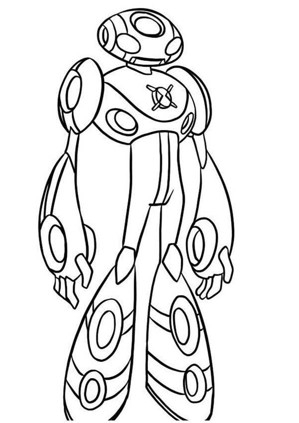 600x849 Ben Ultimate Alien Coloring Pages Coloringpagehub