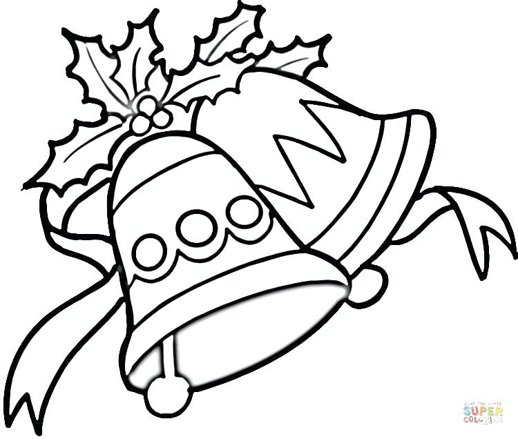 750x636 Ben And Holly Colouring Pages Printable Jingle Bells Coloring Page