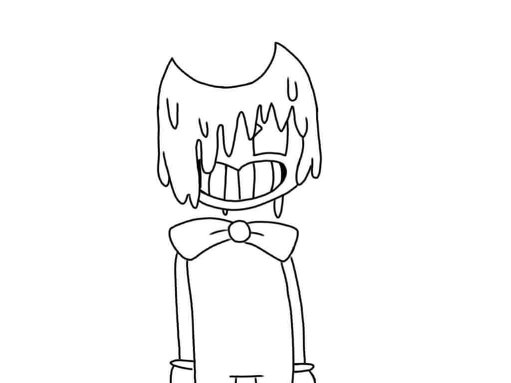 1024x768 Bendy Coloring Pages