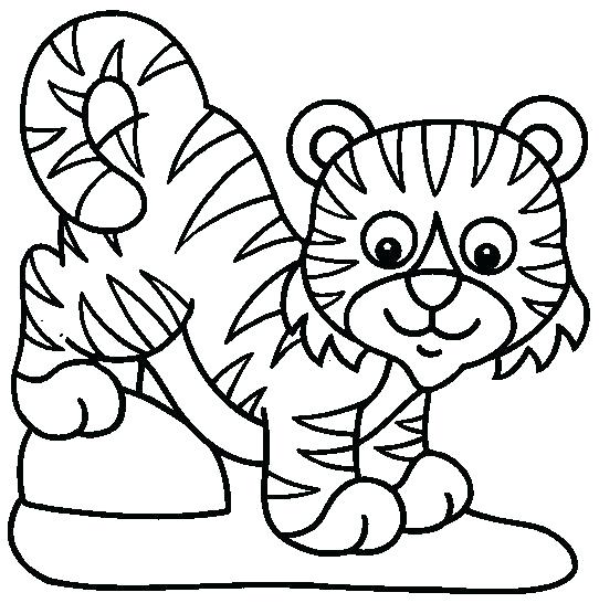 542x546 Free Bengal Tiger Coloring Pages Pictures Download Sheets
