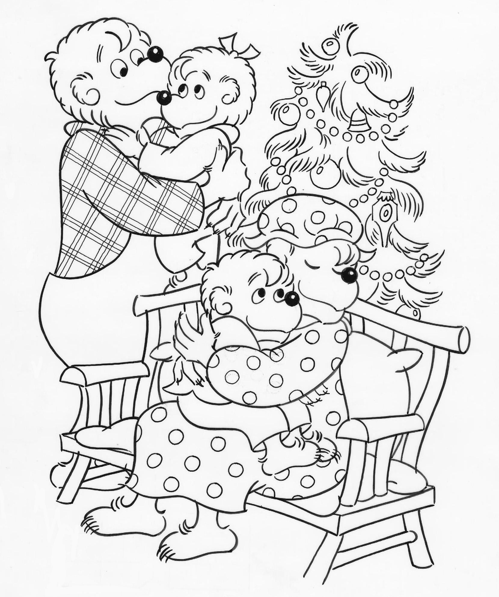 1660x1986 Berenstain Bears Coloring Pages To Print Free Books