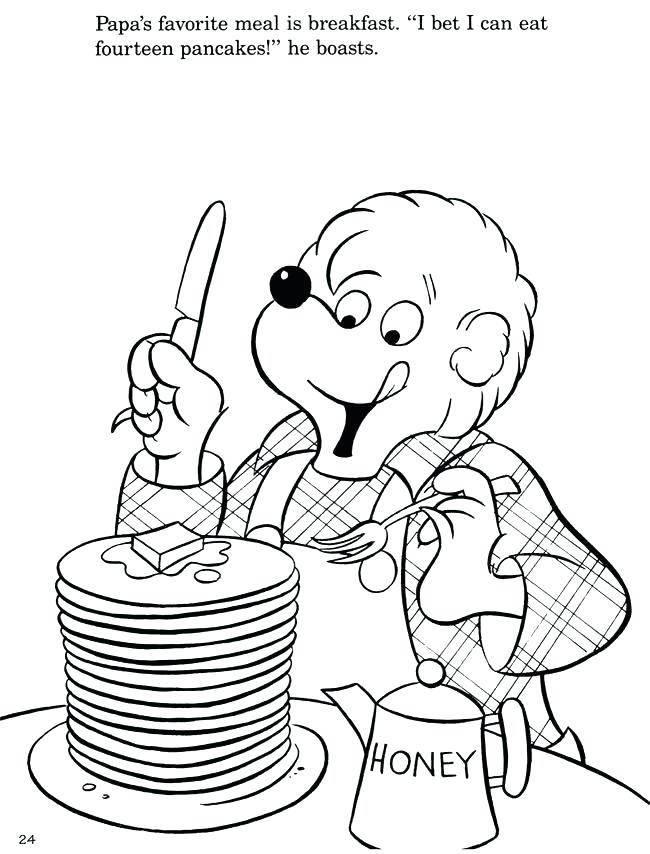 650x854 Berenstain Bears Coloring Pages Bears Coloring Pages Colouring
