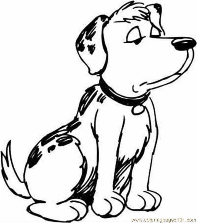 650x736 Dog Coloring Pages Coloring Page