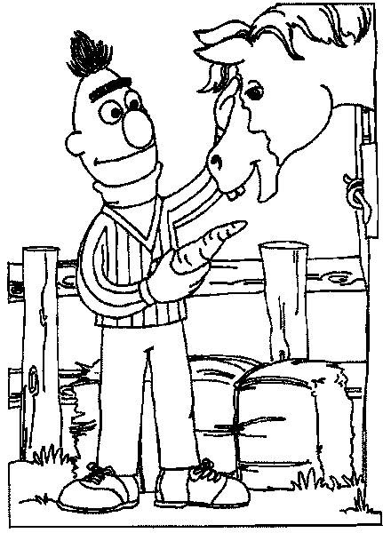 431x600 Transmissionpress Bert And Ernie Cartoon Characters Coloring Sheet
