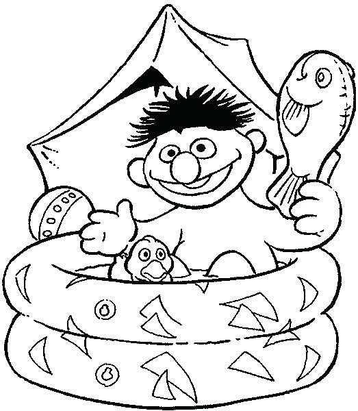 523x600 Coloring Page Free Download Coloring Page New Bert Ernie Coloring