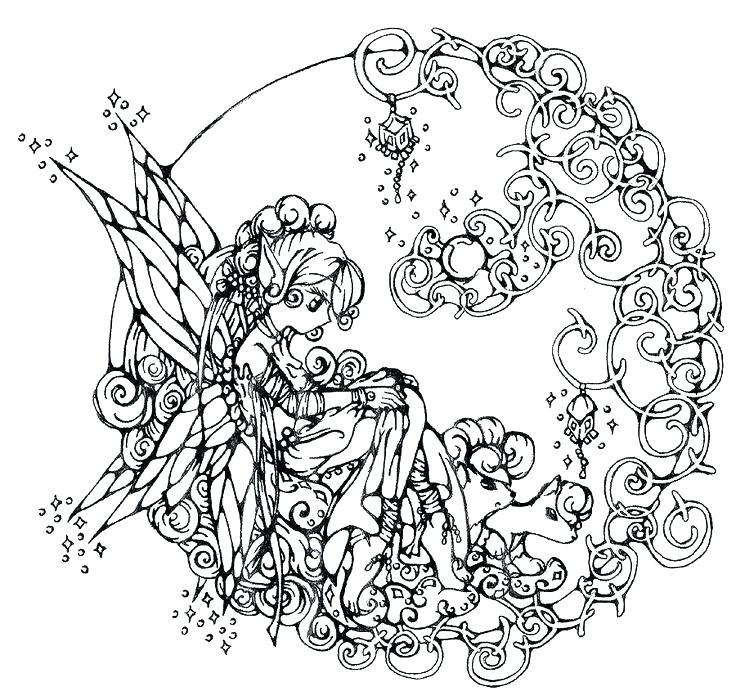 736x700 Printable Fairy Coloring Pages Free Best Coloring Book Printable