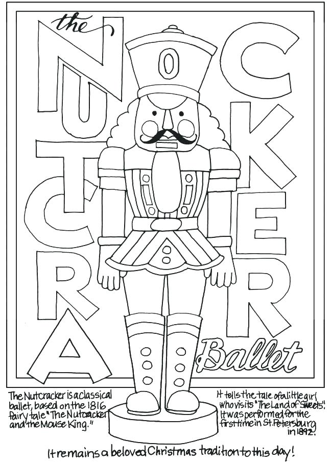 650x909 Nutcracker Coloring Pages Printable Welcome Coloring Page Freebie
