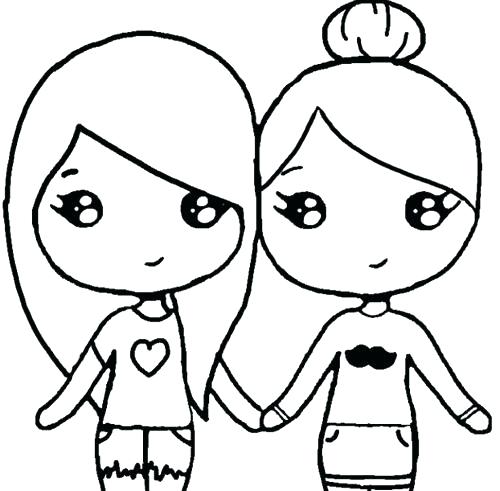 500x491 Bff Coloring Pages