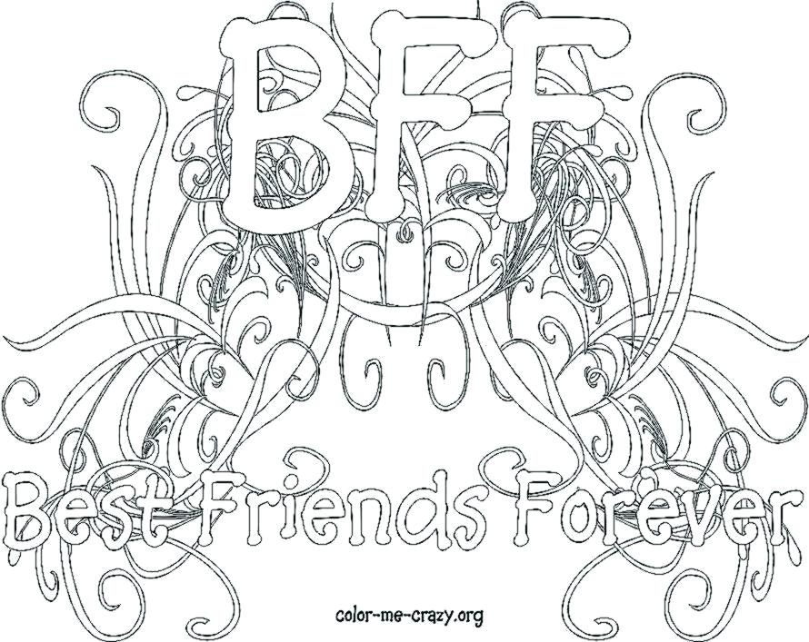 890x707 Friendship Coloring Pages Best Coloring Pages For Kids Friendship