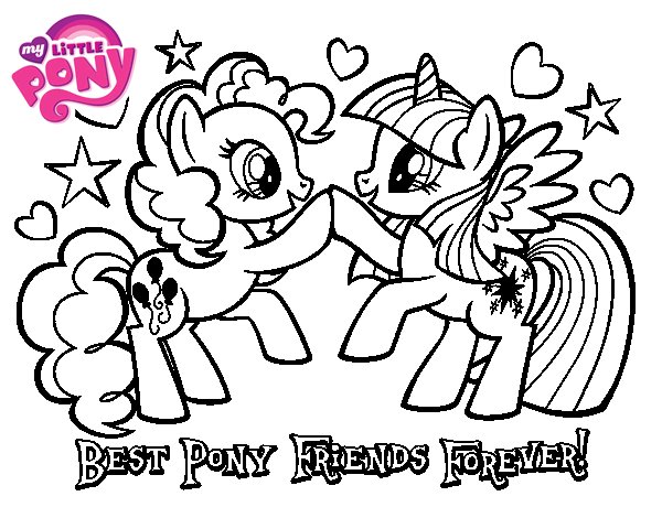 600x470 Best Friends Forever Coloring Pages