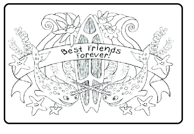 667x461 Friend Coloring Pages Best Friends Colouring Pages Best Friends
