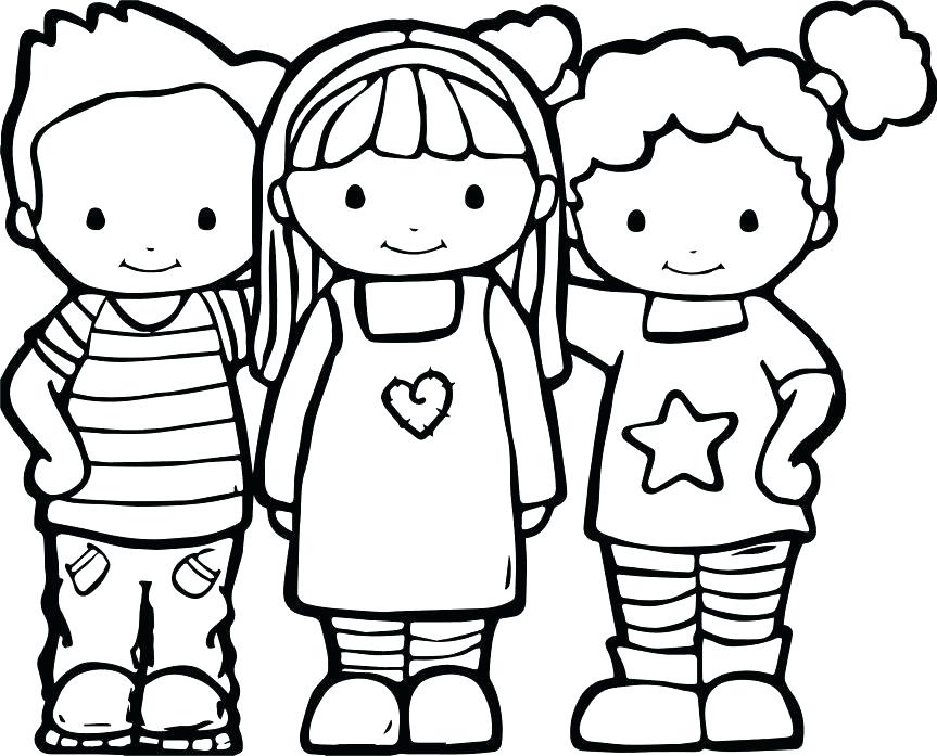 863x697 Best Friend Quotes Coloring Pages Friends Color And To Print Best