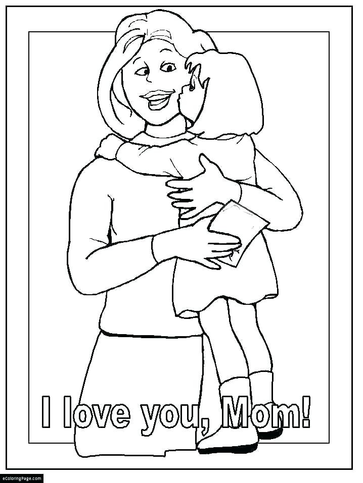 718x957 Mommy Coloring Pages Mom Coloring Pages Mom Coloring Pages Best