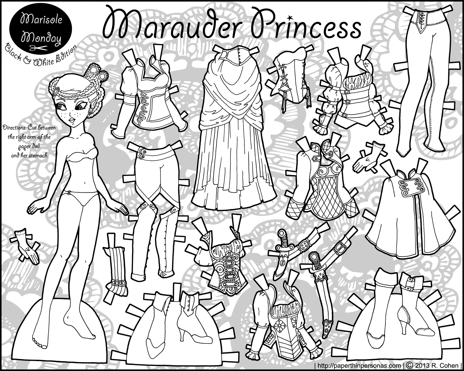 1500x1200 Ultimate Paper Dolls Print Outs Coloring Pages