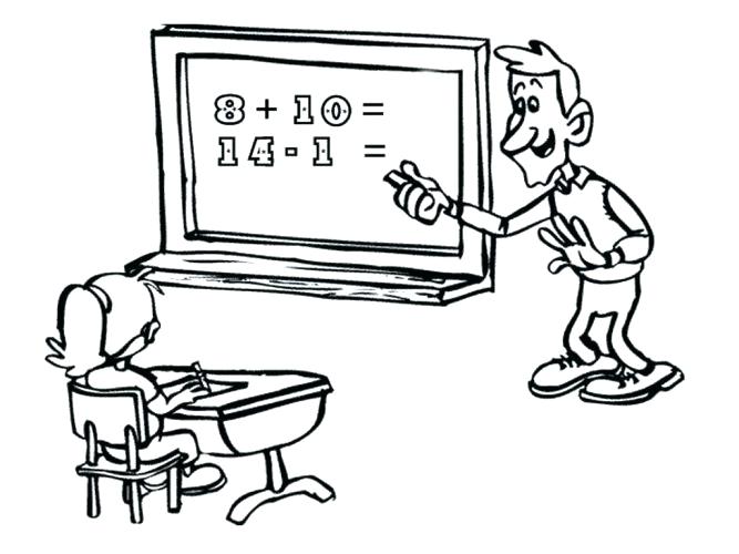 667x500 Best Teacher Coloring Pages Special Teacher Coloring Page Teacher