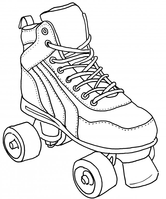 640x769 Roller Skate Colouring Pages Page Jamestown Colori On Betsy Ross