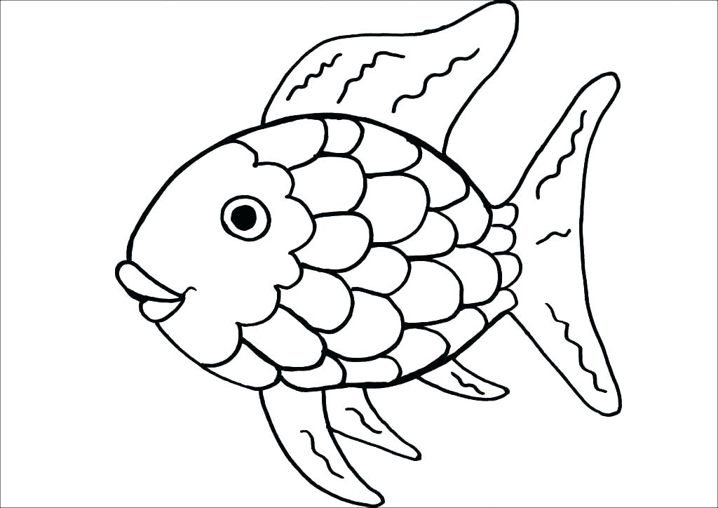 1024x724 Printable Fish Coloring Pages As Well As Ocean Fish Coloring Pages