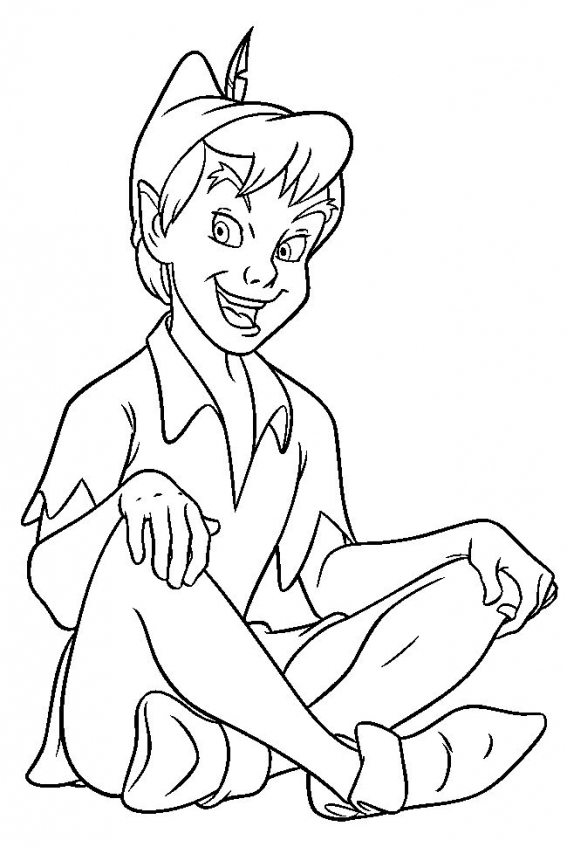 567x847 Get This Peter Pan Coloring Pages Printable !