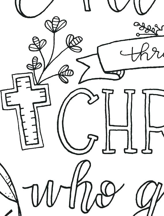 570x751 Coloring Pages Christian Christian Coloring Pages With Verses