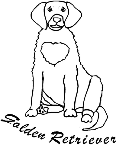 384x480 Puggle Coloring Page