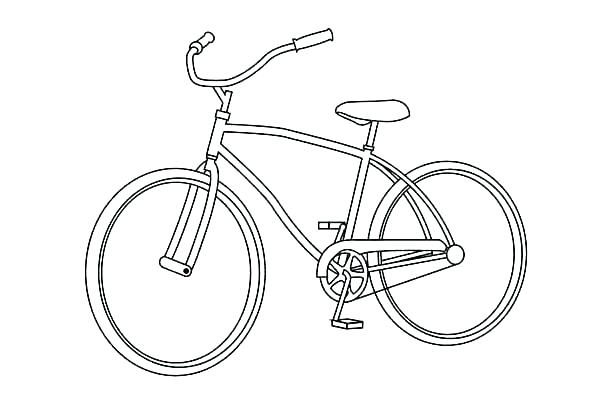600x400 Bike Color In Coloring Pages Bmx Bike Coloring Pages Home