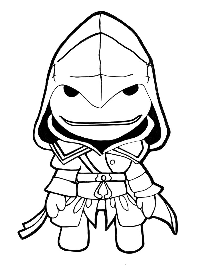 774x1032 Largest Little Big Planet Coloring Pages Sol