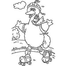 230x230 Top Free Printable Big Bird Coloring Pages Online