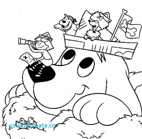 600x585 Big Big Friend Coloring Pages Lovely Clifford The Big Red Dog
