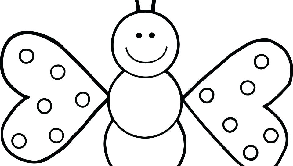 960x544 Butterflies Coloring Pages Adult Difficult Big Butterfly Coloring