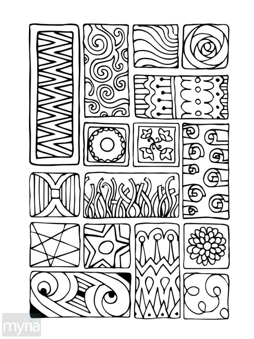 830x1107 Large Print Adult Coloring Book