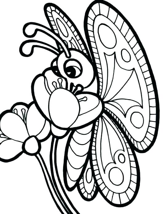 530x695 Idea Spring Flowers Coloring Pages For Big Flower Cute Sprin