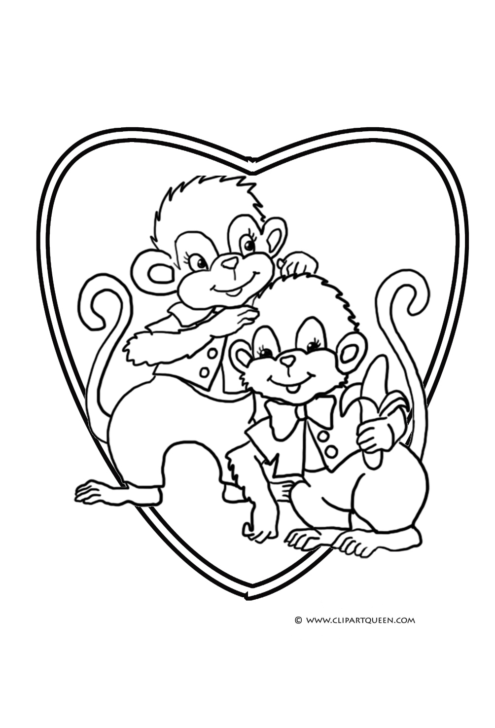 Big Heart Coloring Pages