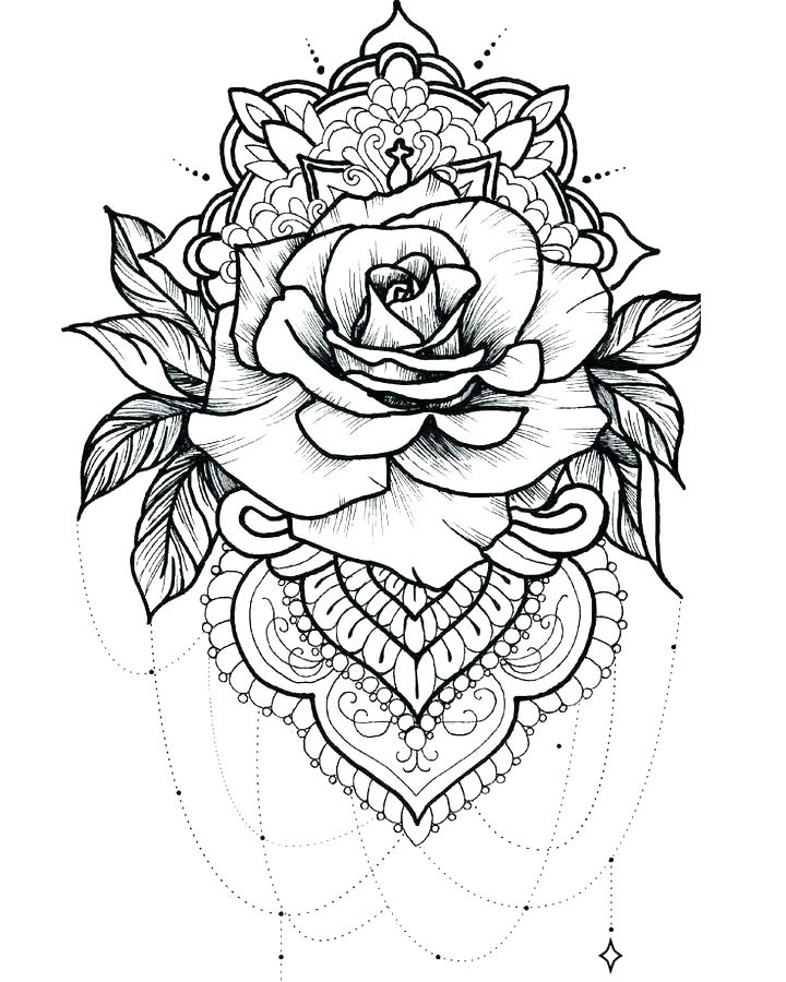 720x900 Get This Online Roses Coloring Pages For Adults Free Printable