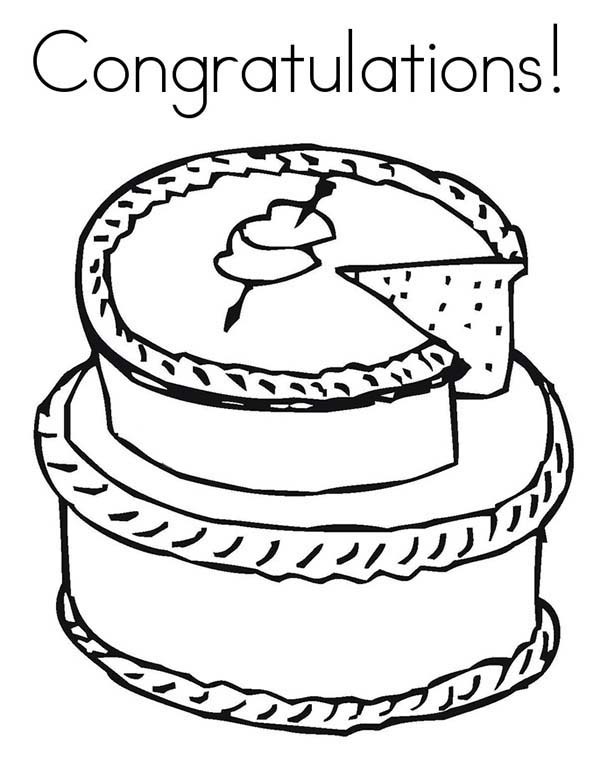 600x776 Big Valentine Cake With Heart For Someone Special Coloring Pages