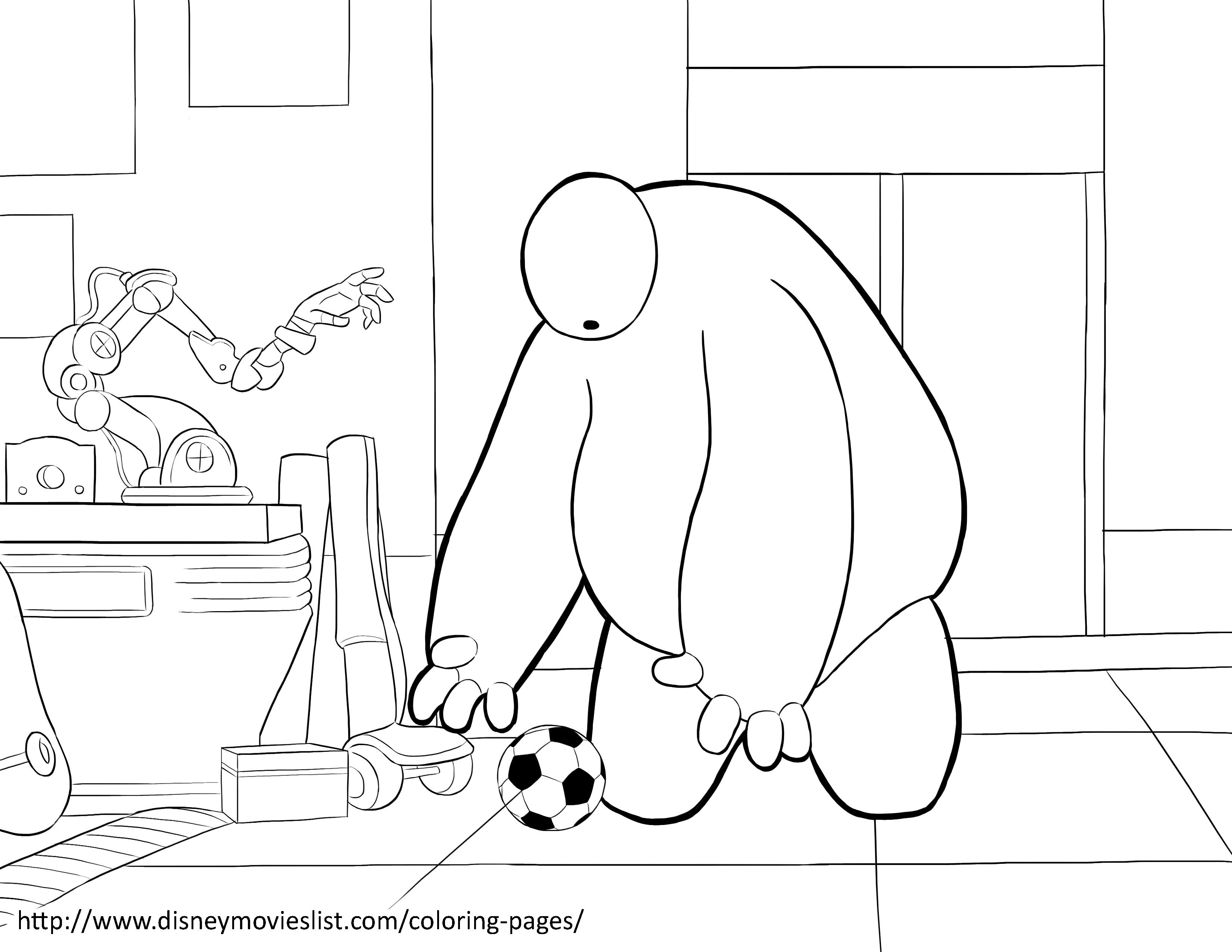 3300x2550 Disney's Big Hero Coloring Pages Sheet, Free Disney Printable