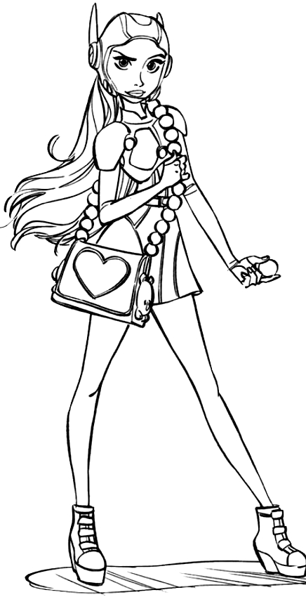 436x850 Drawing Honey Lemon