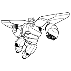 230x230 Top Big Hero Coloring Pages