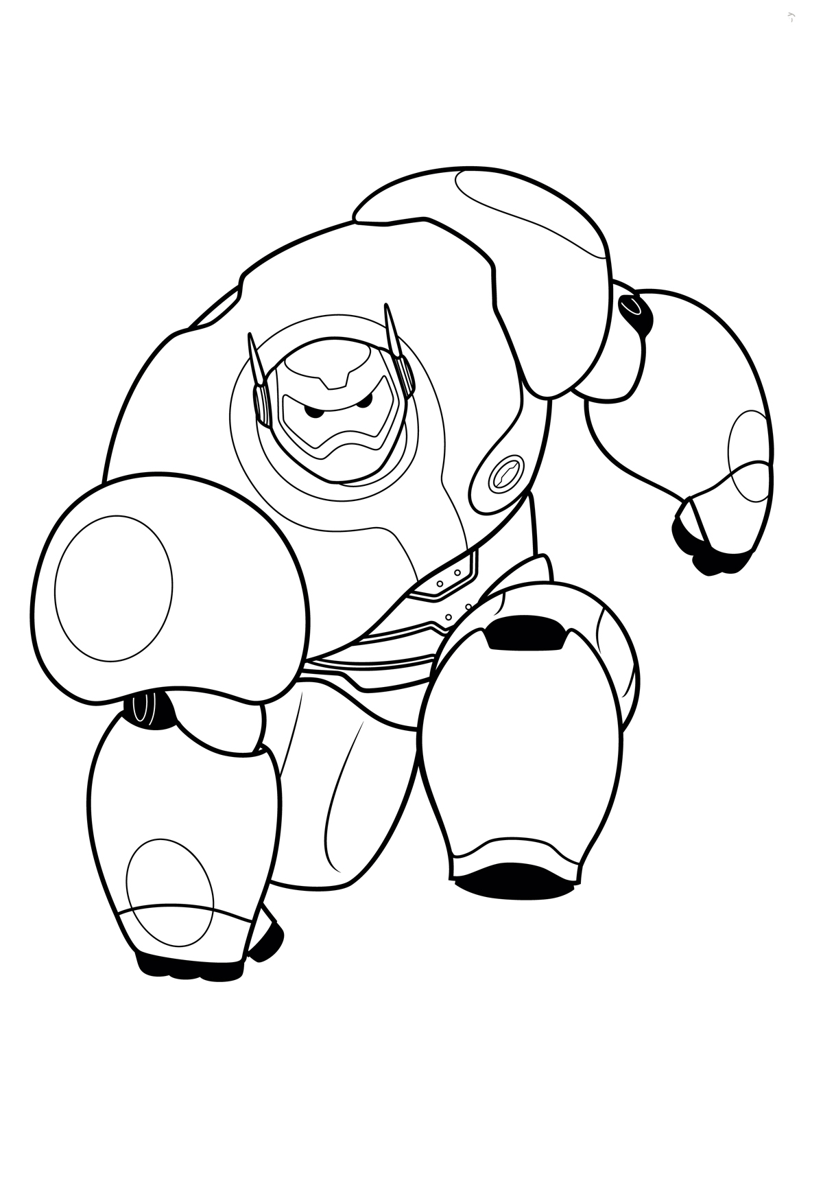 1200x1715 Big Hero Coloring Pages To Download And Print For Free