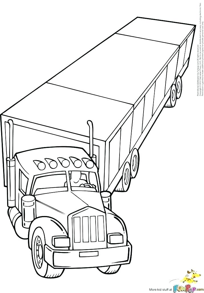715x1024 Big Rig Coloring Pages Big Truck Coloring Pages Truck Coloring