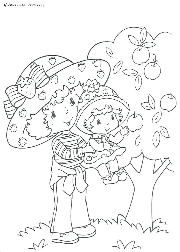 607x850 Big Sister Coloring Pages Printable Ruby Gloom Little Mermaid