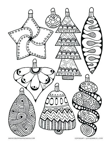 386x500 Printable Nativity Ornaments Coloring Pages Ornaments Printable